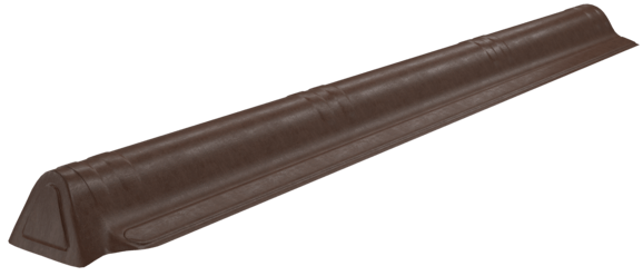 Конек торцевой для Ондувиллы коричневый длина 1,06 м