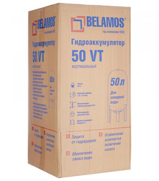Гидроаккумулятор Belamos 50 VT 50 л